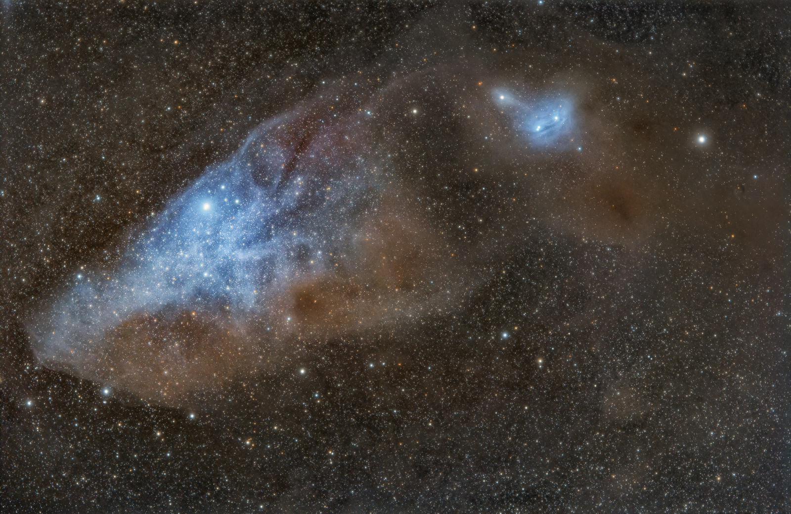 IC 4592  Blue Horsehead Nebula
