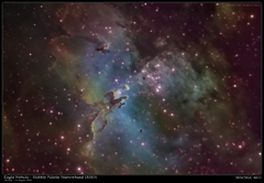 Eagle Nebula - M16 SHO - 20Jul-14Aug2020