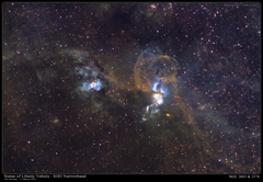 Statue of Liberty Nebula (NGC3603) - 19Feb-15Mar2021