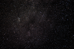 Perseus double cluster widefield. 55mm at F/6.3, ISO 100 - 30 x 1 min
