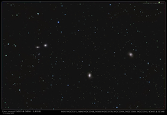 Leo region around M95/M96