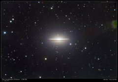 Sombrero Galaxy - M104 _ 5-7 May 2022